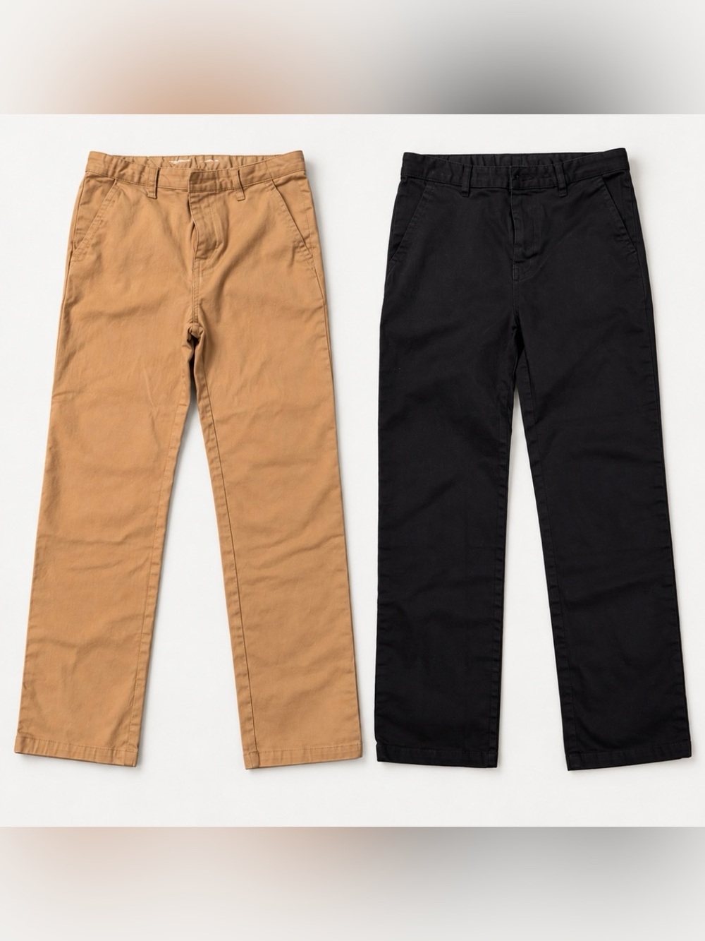 Old Navy Kids Chino Pants - Black & Tan